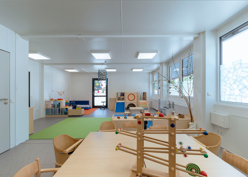 Kindergarten-Spieleraum